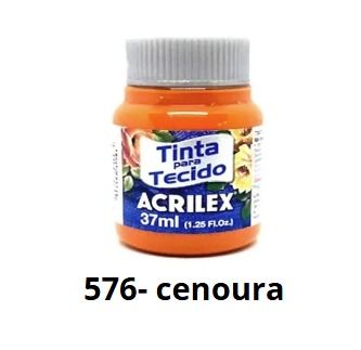 TINTA TECIDO ACRILEX AMARELOS /LARANJAS